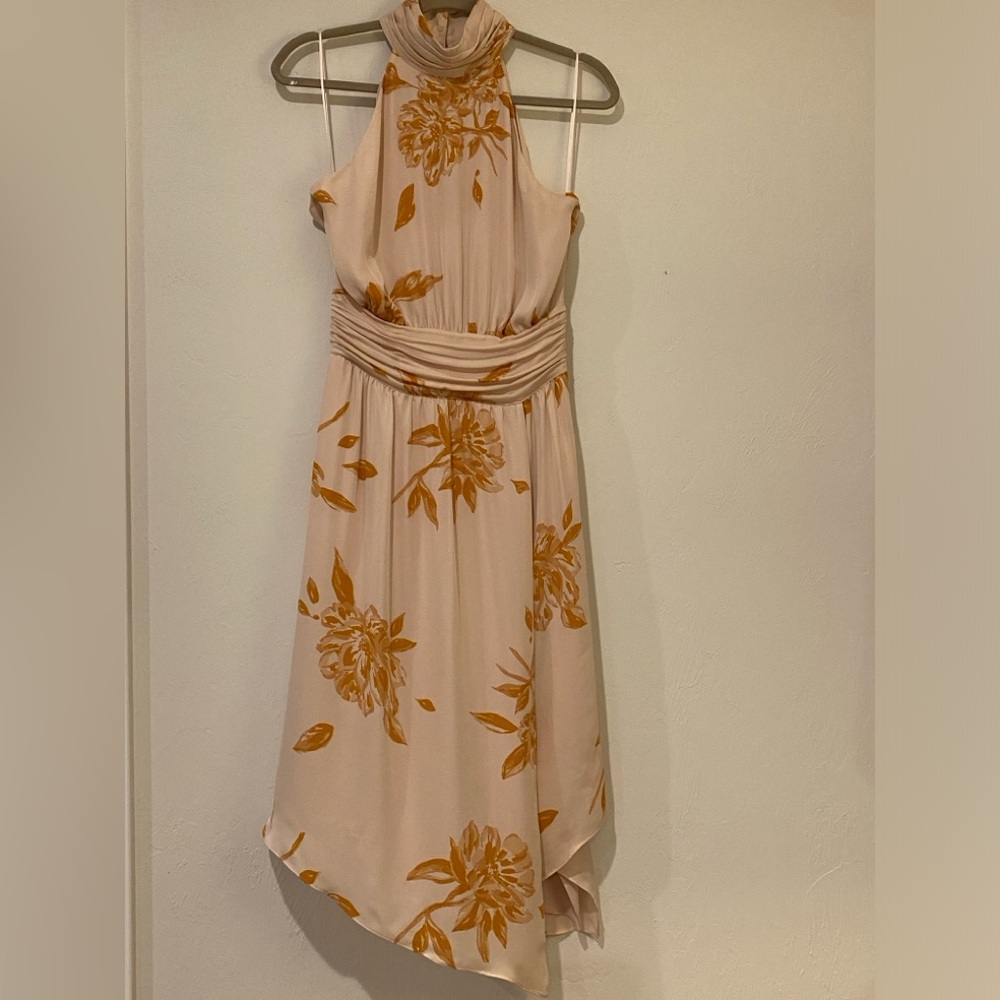 Kehlani Floral Silk Dress